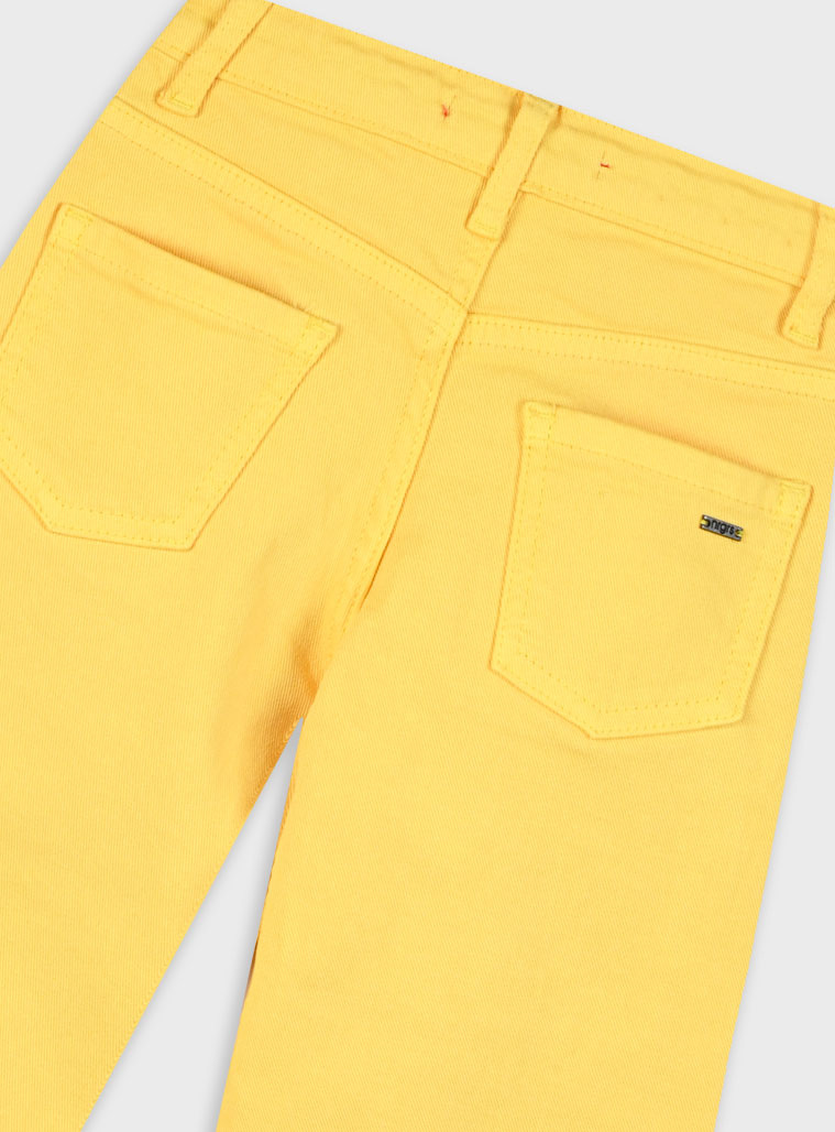 Τζην παντελόνι wide leg για κορίτσι | ΚΙΤΡΙΝΟ