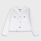 Light denim jacket for girls | ECRU