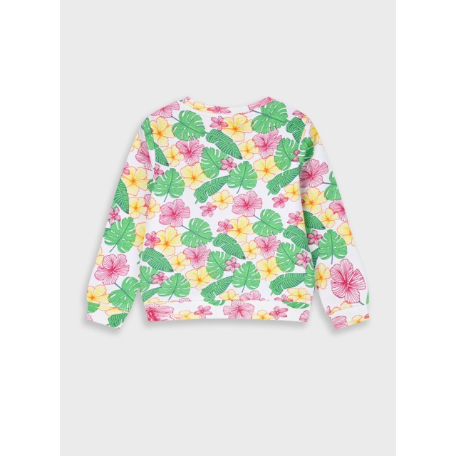 Jumper with print for girls | ALL OVER PRINT