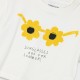 T-shirt with print for girls | ECRU