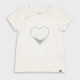 T-shirt with sequins for girls | ECRU