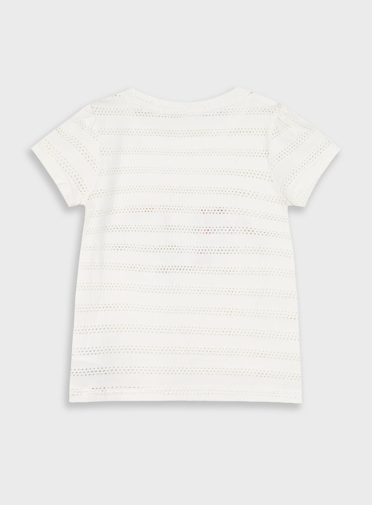 T-shirt with print for girls | CREAM