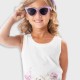Tank top with print for girls | CREAM