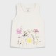 Tank top with print for girls | CREAM