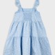 Floral dress for girls | LIGHT BLUE