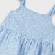Floral dress for girls | LIGHT BLUE