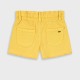 Denim shorts for girls | YELLOW