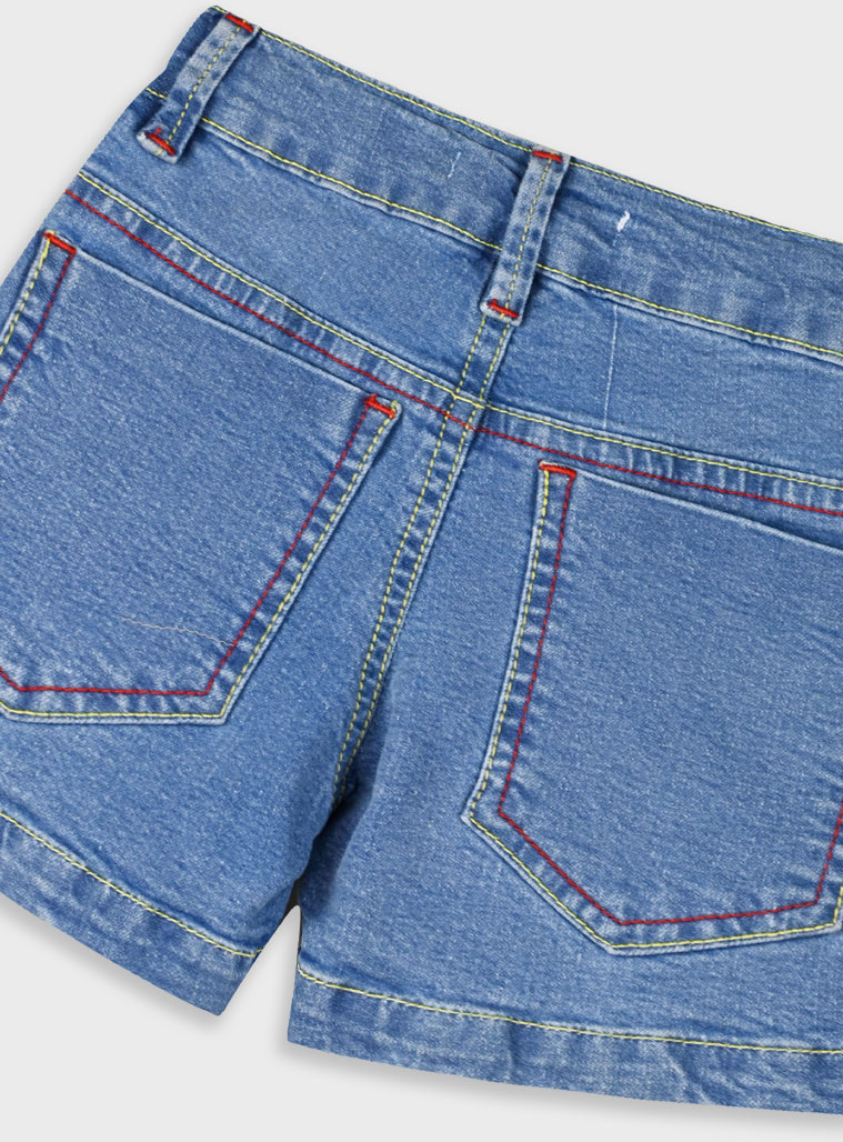 Denim shorts for girls | BLUE DENIM
