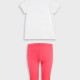 Set with print for girls | CORAL