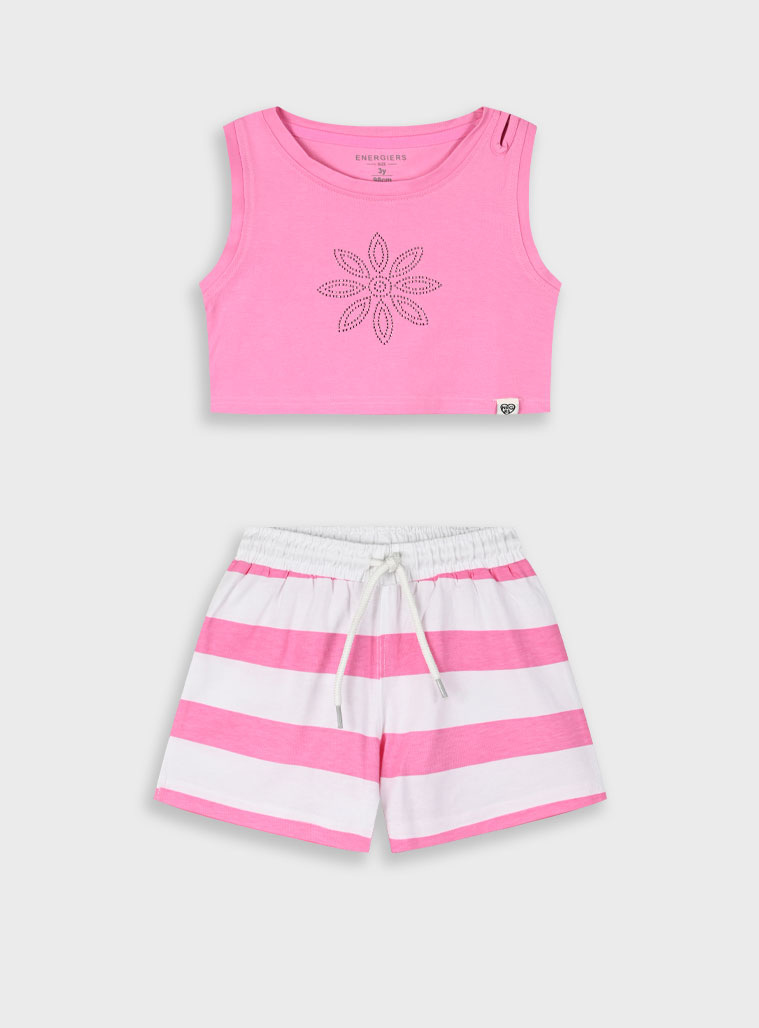 Σετ με τύπωμα για κορίτσι | ΤΡΙΑΝΤΑΦΥΛΛΙ