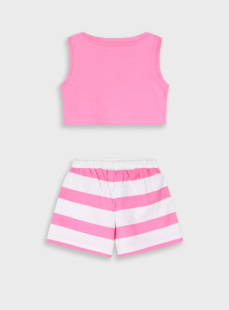 Σετ με τύπωμα για κορίτσι | ΤΡΙΑΝΤΑΦΥΛΛΙ