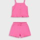 Ribbed set for girls | ROSE PETAL