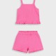 Ribbed set for girls | ROSE PETAL