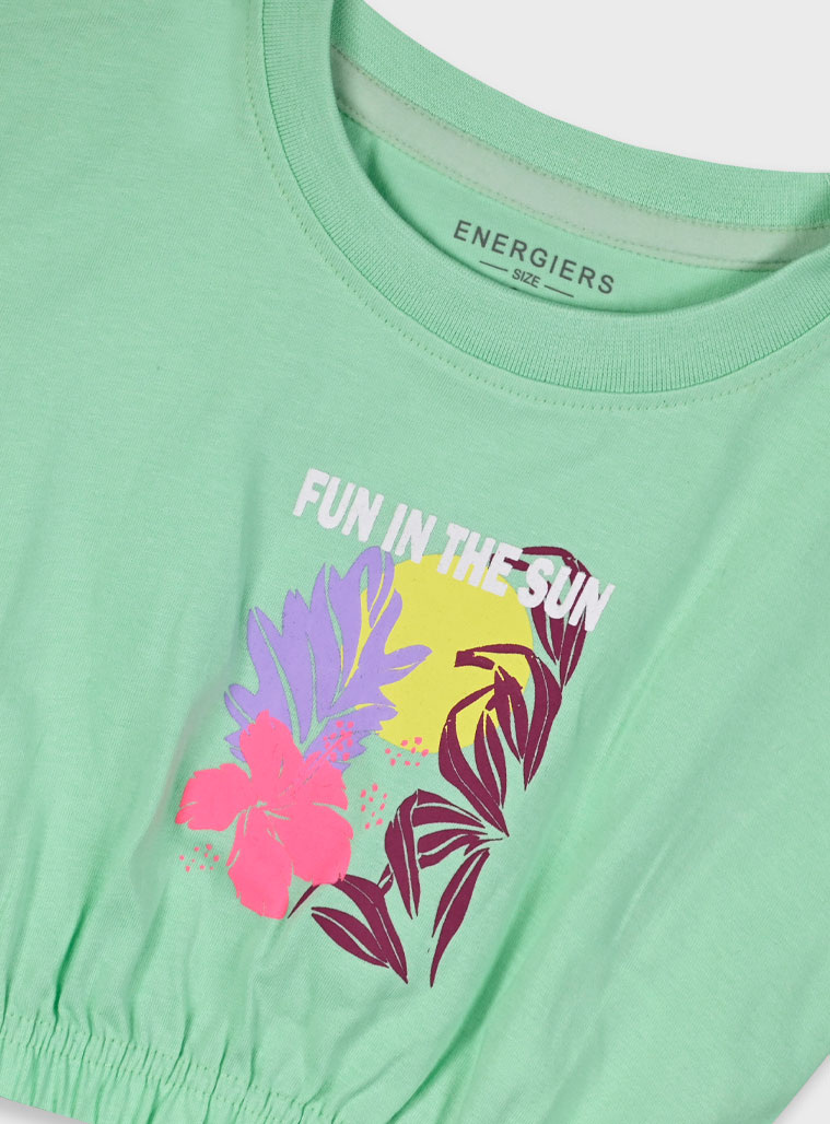 Set with print for girls | PEANUT