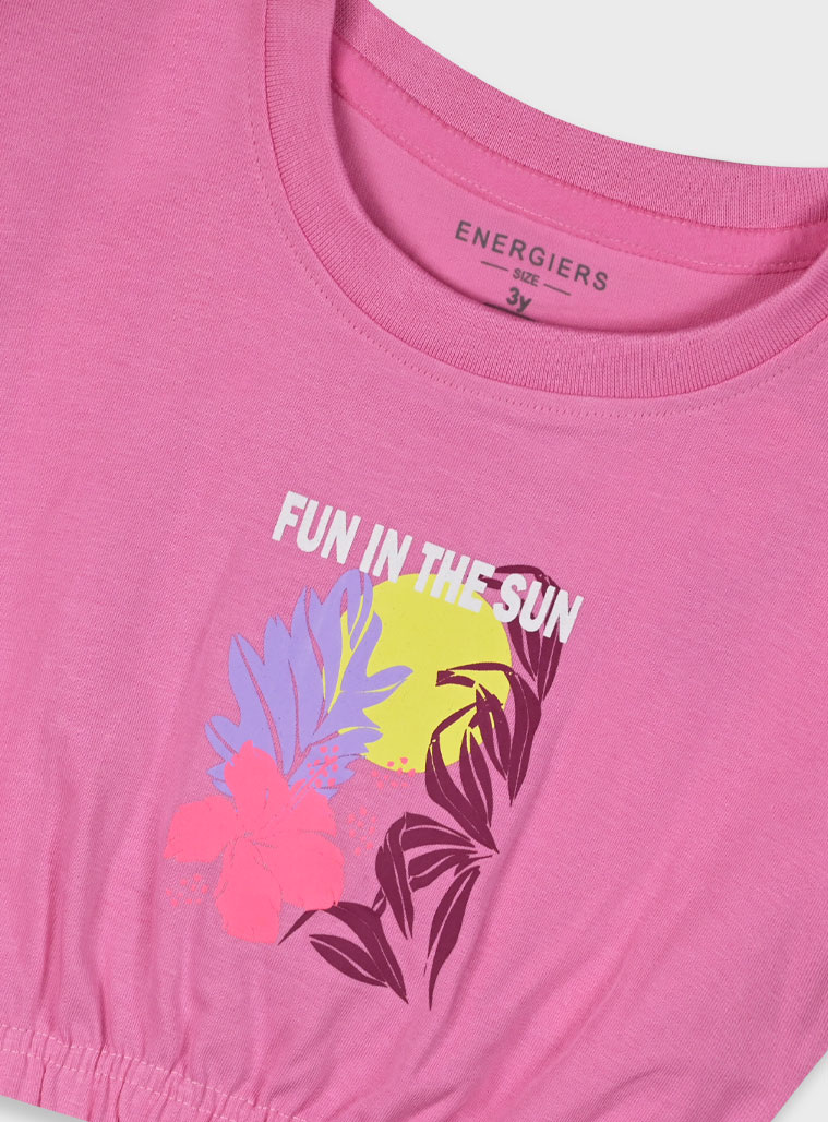 Σετ με τύπωμα για κορίτσι | ΤΡΙΑΝΤΑΦΥΛΛΙ