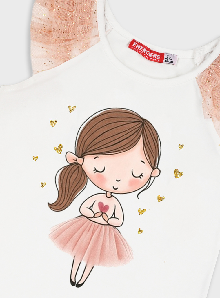 Set shirt with skirt | PINK