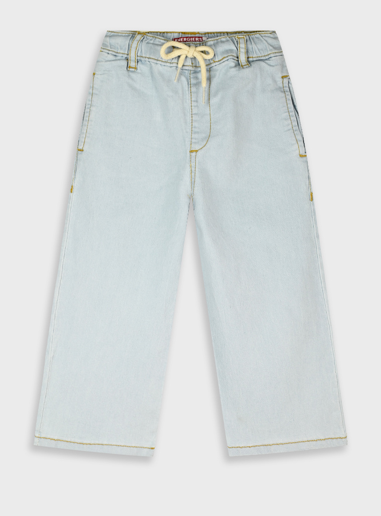 Wide leg jeans | BLUE DENIM