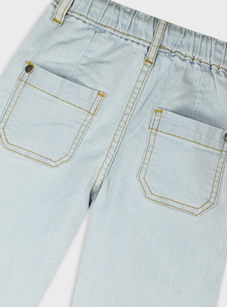 Wide leg jeans | BLUE DENIM