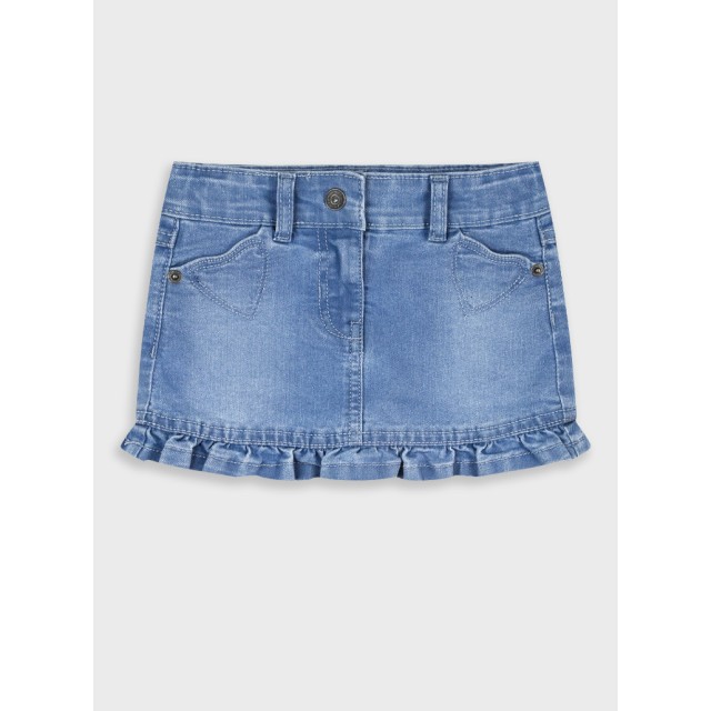 Jean skirt | BLUE DENIM