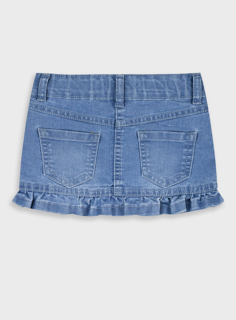 Jean skirt | BLUE DENIM