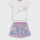 Set of t-shirt with shorts | LILA IRIDESCENT