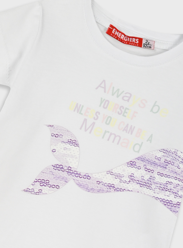 Set of t-shirt with shorts | LILA IRIDESCENT