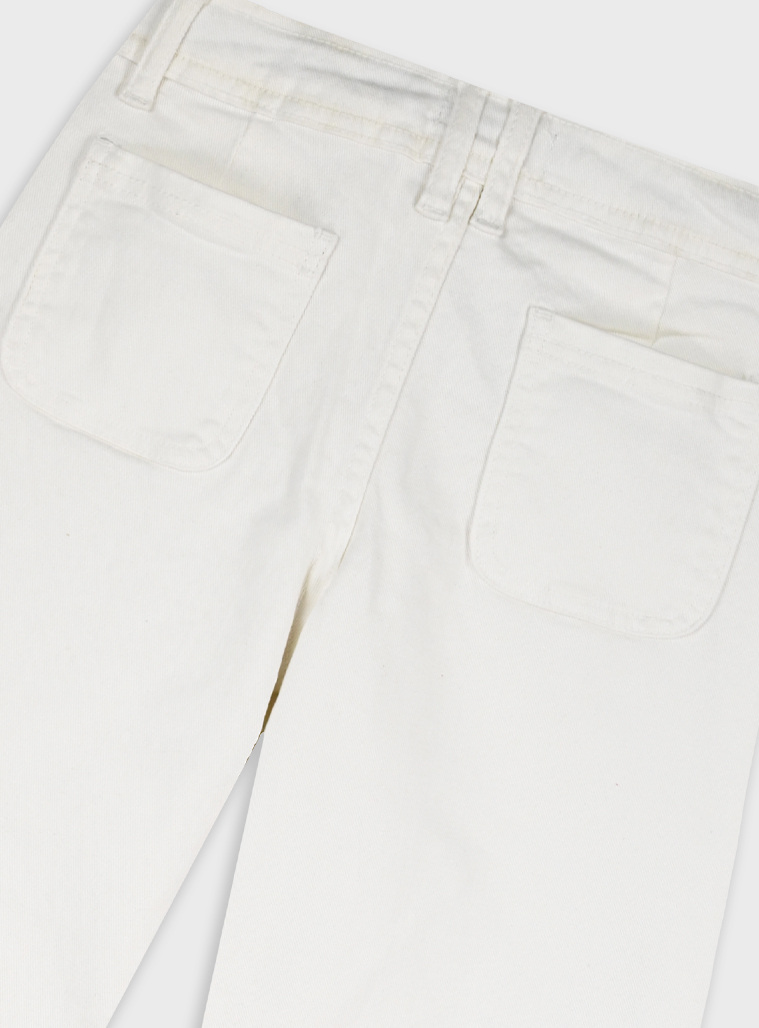 Marine fit jeans | WHITE