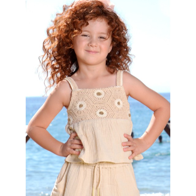 Set top with shorts | SAND