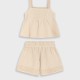 Set top with shorts | SAND