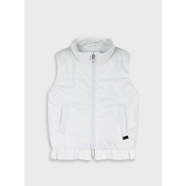 Vest jacket | WHITE