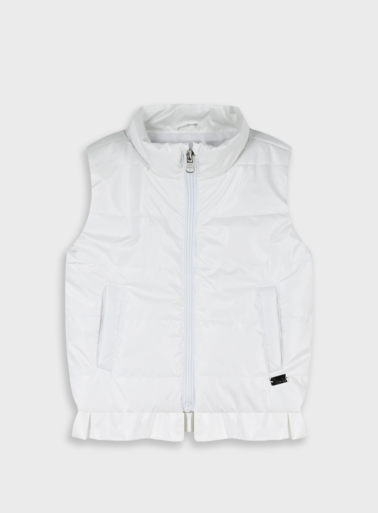 Vest jacket | WHITE