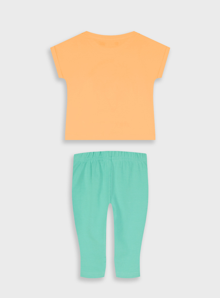Set of shirt with leggings | Emerald