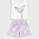 Set of shirt with shorts | LILA IRIDESCENT
