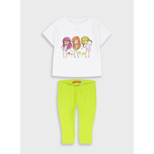 Set of t-shirt with leggings | AVOCADO
