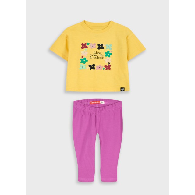 Set of t-shirt with leggings | SUGARPLUM