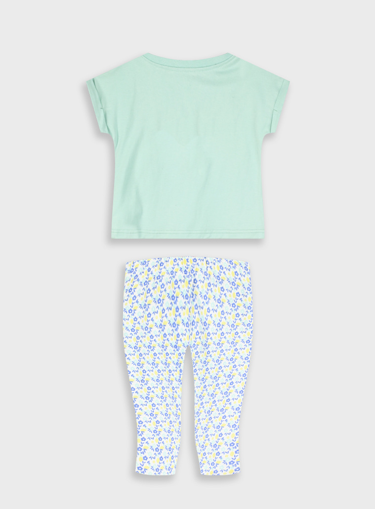 Set of t-shirt with leggings | ALL OVER PRINT