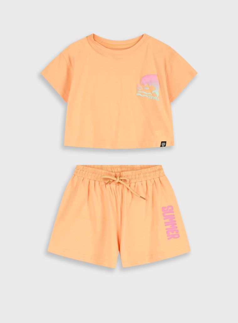 Σετ μπλούζα με σορτς | ΒΕΡΥΚΟΚΚΙ