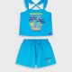 Set of shirt with shorts | TURQUOISE