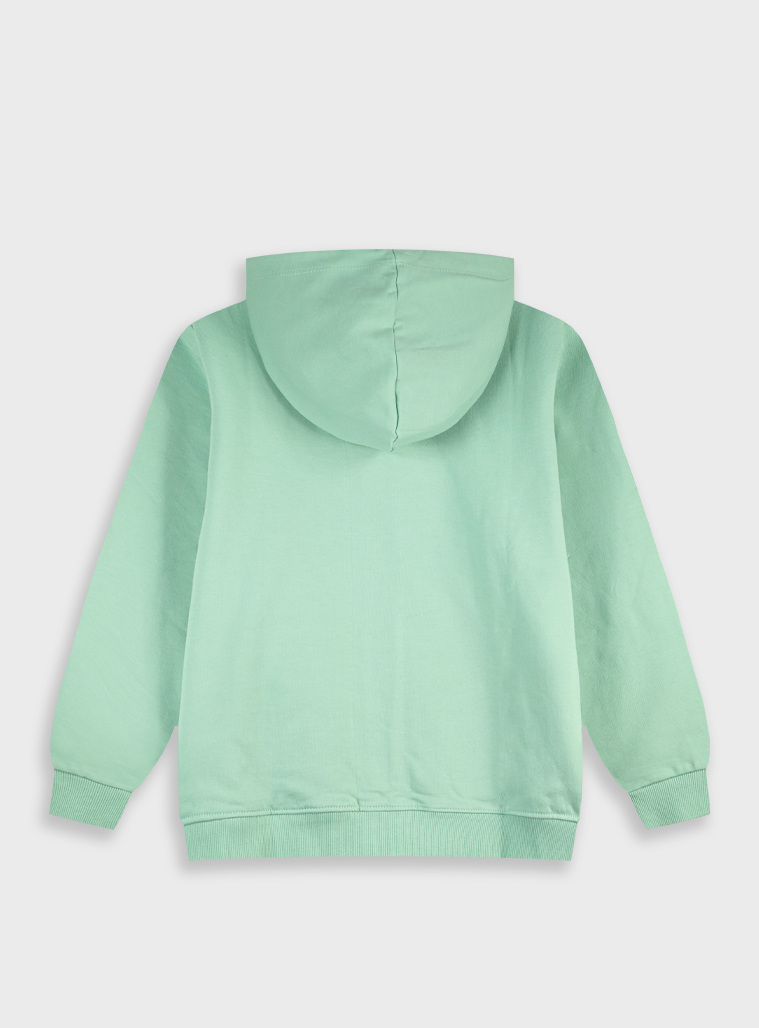 Fleece ζακέτα Energiers Basic Line με κουκούλα | ΜΕΝΤΑ