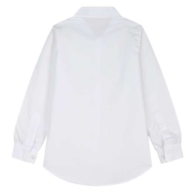 Energiers Basic Line button down shirt for girls | WHITE