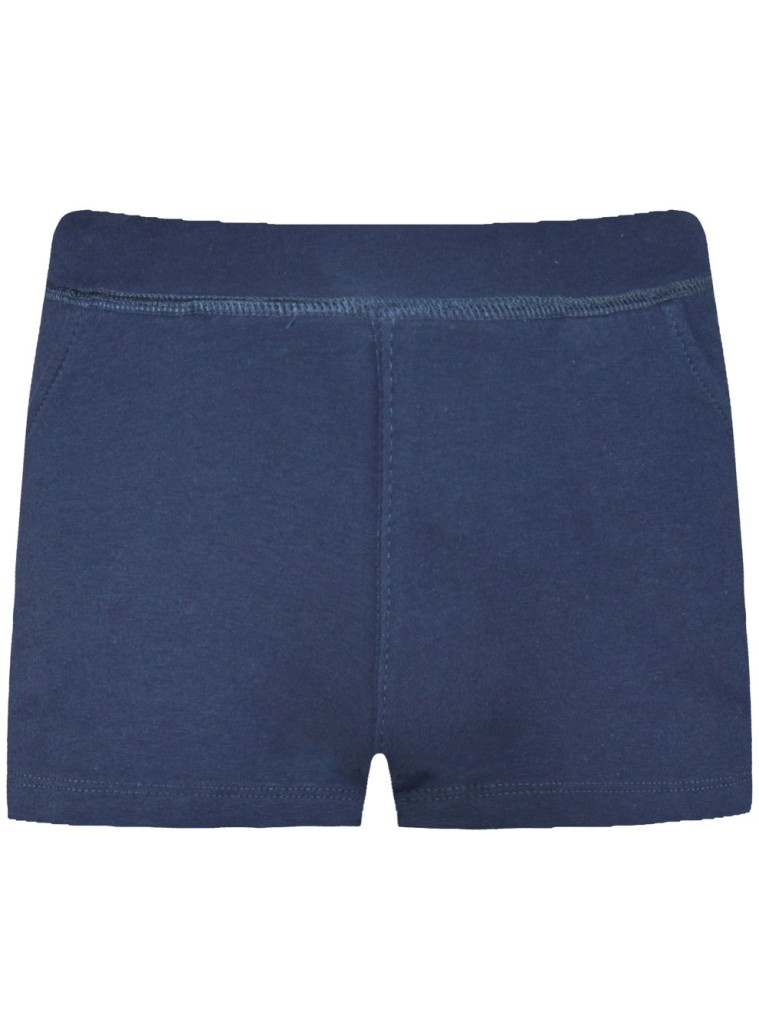 Basic Line shorts for girls | Blu navy