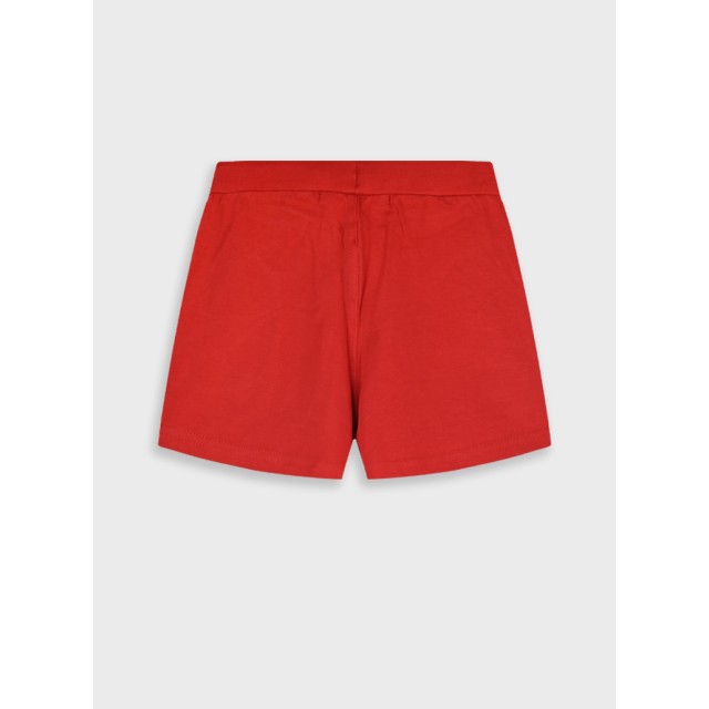 Basic Line shorts for girls | RED