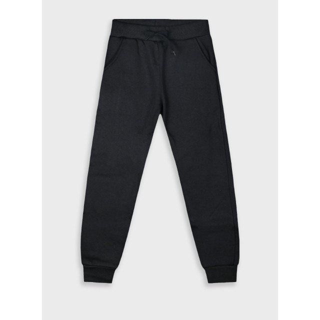 Energiers Basic Line fleece sweatpants for girls | BLACK Energiers Basic Line fleece sweatpants for girls | BLACK