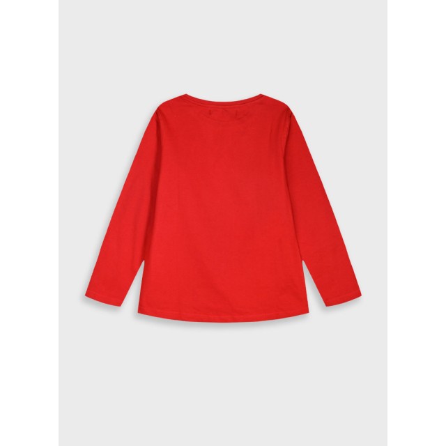 Energiers Basic Line μπλούζα για κορίτσι | ΚΟΚΚΙΝΟ