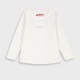 Energiers Basic Line shirt for girls | ECRU