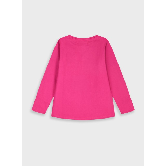 Energiers Basic Line shirt for girls | FUCSHIA