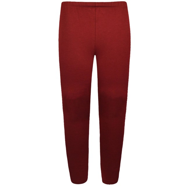 Leggings fleece | BORDEAUX