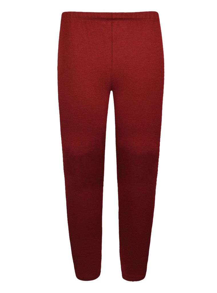 Leggings fleece | BORDEAUX