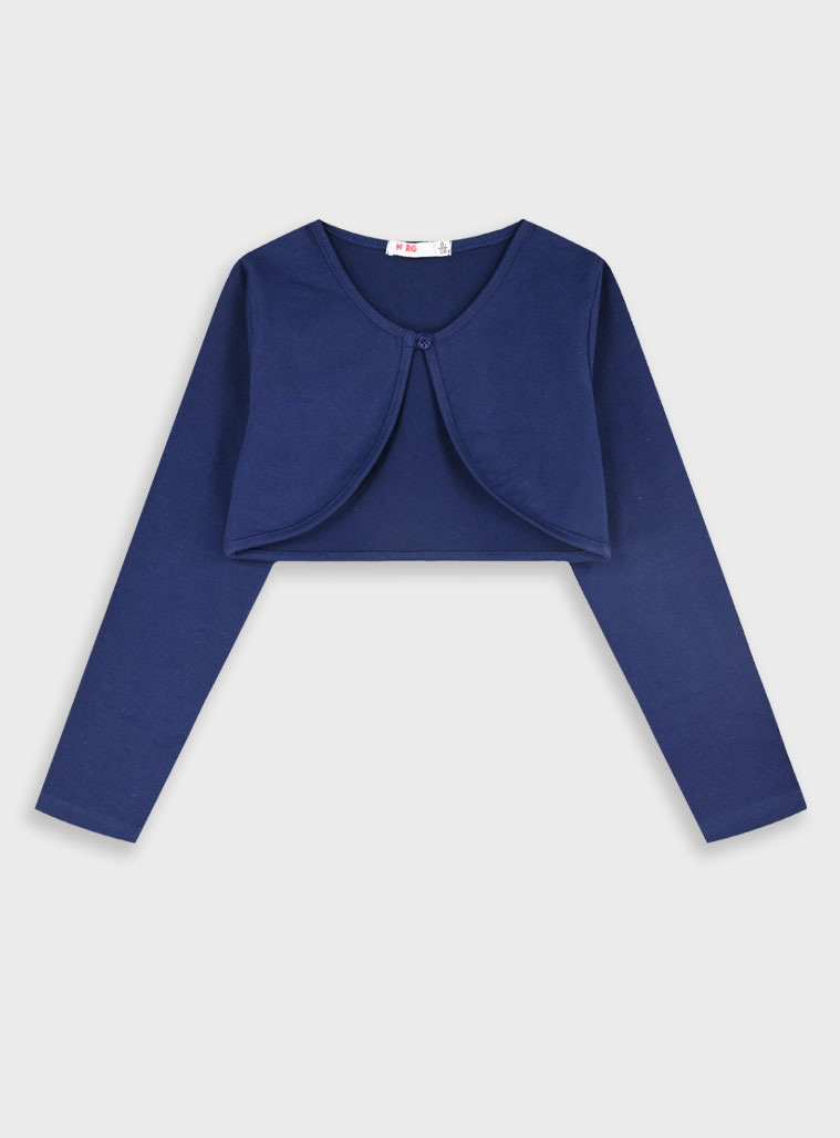 Energiers Basic Line bolero for girls | NAVY