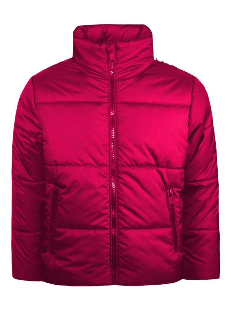 Jacket with stand up collar and decorative tapes at sleeves | VIOLET